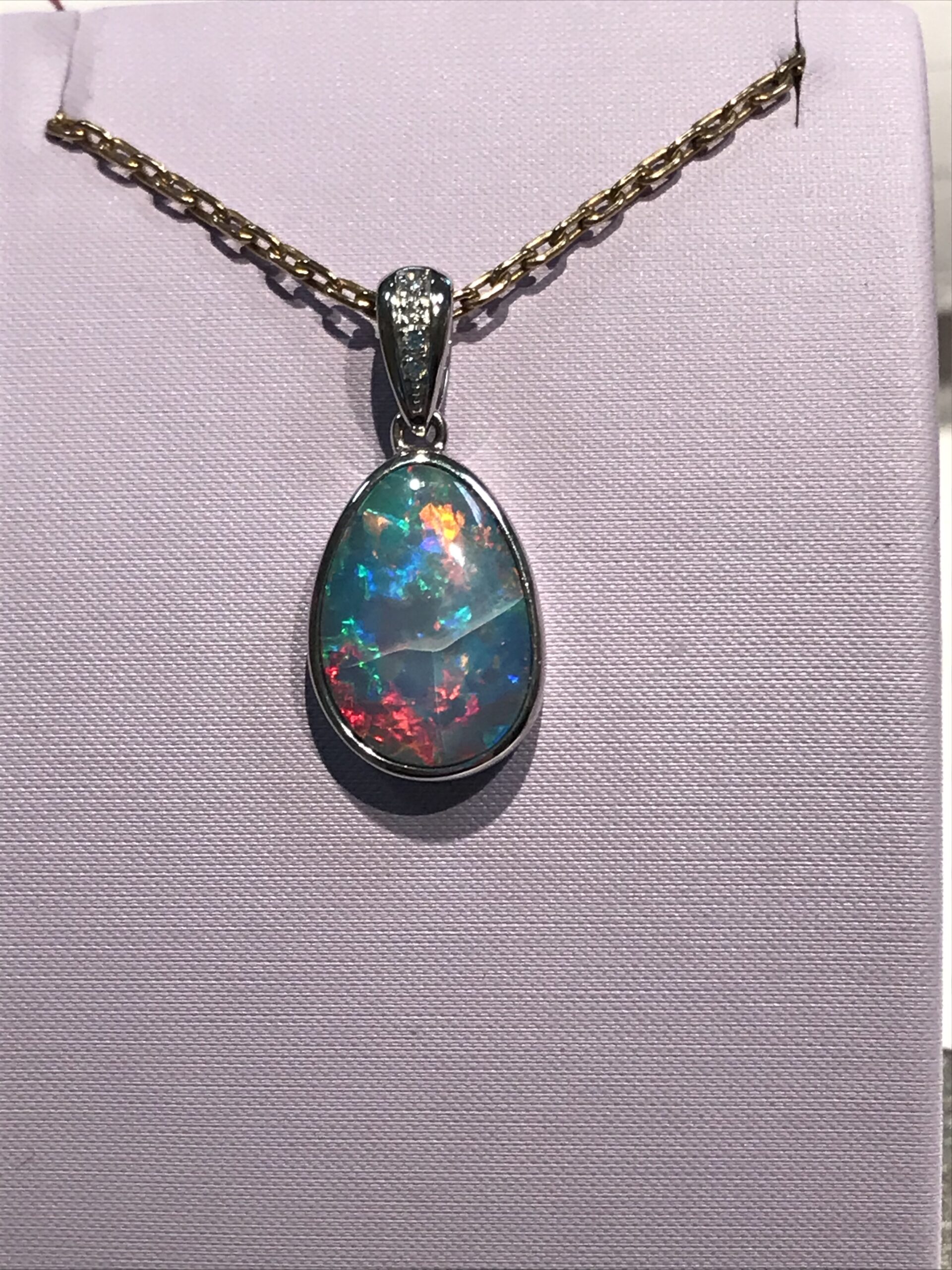 Boulder Opal Pendant – Jem Jewelers